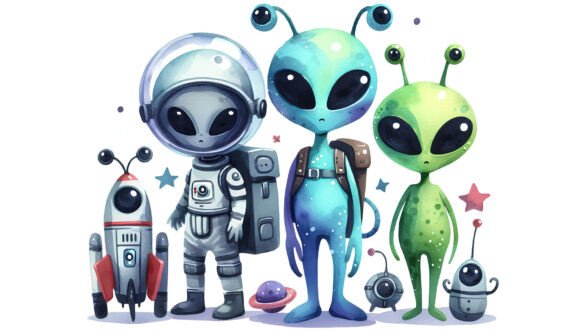 Happy Aliens with Antennas: Inject Playful Energy into Your Projects