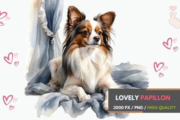 Lovely Papillon Watercolor Clipart PNG: A Designer's Guide