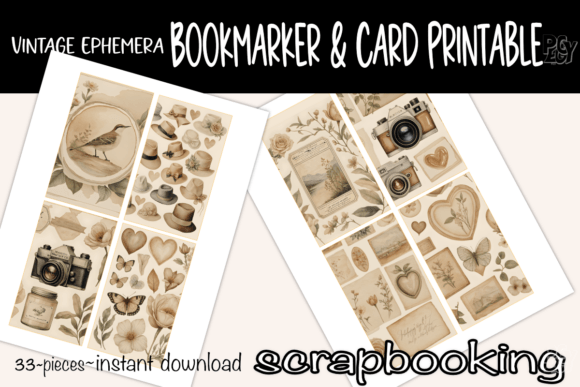 Rediscovering Charm: The Allure of Vintage Ephemera Bookmarkers & Cards