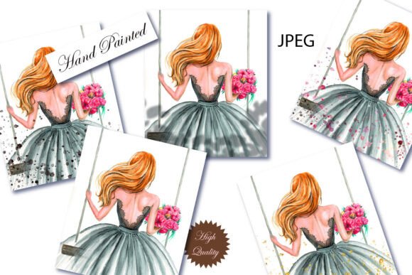 Wtercolor Girls Greeting Card: A Creative Asset Review